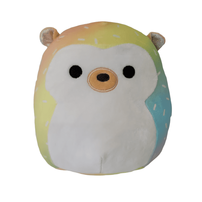 rainbow hedgehog stuffed animal