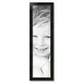 thumbnail image 2 of ArtToFrames 10" x 39" Honors Black with Silver Picture Frame, 10x39 inch Black Wood Poster Frame (WOM-5157),  Pack, 2 of 7