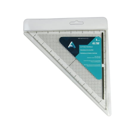 UPC: 0082435271460 | Art Alternatives Acrylic Cutting Edge Triangle 8 45°