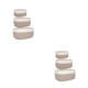 thumbnail image 1 of Injueey Cesta de almacenamiento de 3 piezas, organizador de cuerda de algodón, artículos diversos de punto, caja de aperitivos de estilo Gris 2piezas, 1 of 6