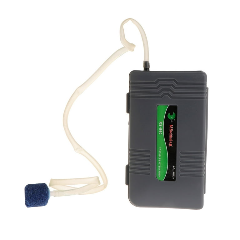 Battery powered aquarium air pump discount