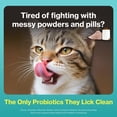 thumbnail image 4 of Doctor By Cat Biome Probiotics for cats Anti Diarrhea Feline Gut & Digestive Support Immune Health Sensitive Stomach Constipation with L. plantarum+Prebiotics 30 Lickable Formula Individually Package, 4 of 12