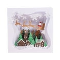 thumbnail image 1 of Generic 3D Pop-Up Christmas Greeting Card with Envelope - Festive Holiday Gift for All Ages, Unique Paper Craft Design, Multicolor Cute Style for Parties, Home, or Restaurants, 1 of 6