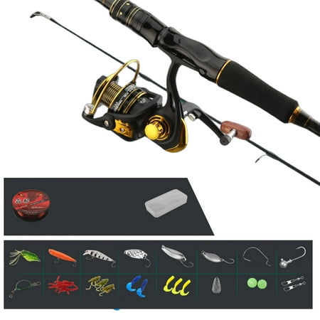 FACEGA Fishing Rod Efficient Casting Easy Casting Portable and Collapsible Size20