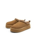 thumbnail image 2 of DREAM PAIRS Women's Slippers for Women Genuine Suede Platform Slip-on Warm Slippers, 2 of 8