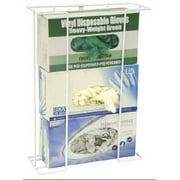 Omnimed Glove Box Holder Horizontal or Vertical Mount 3-Box White 4-1/2 X 11-1/2 X 16 Inch Aluminum, 305375-1 - EACH