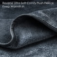 thumbnail image 5 of Poncho Blanket Super Soft Comfy Plush Wearable Fleece Blanket  for Adult, 5 of 8