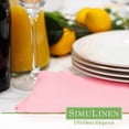thumbnail image 3 of SimuLinen Cocktail and Party Napkins Beverage Napkins - Bubble Gum PINK - 250 Beverage Napkins, 3 of 8