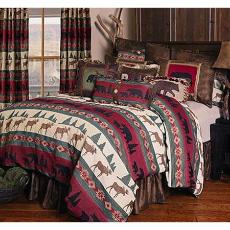 Carstens Takoma Rustic Cabin Comforter Set King Walmart Com