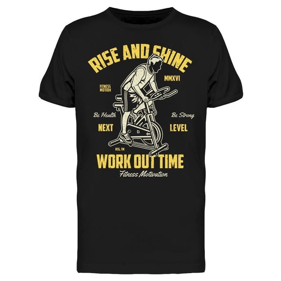 Work Out Time Tee Men's -Image by Shutterstock Men's T-shirt