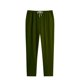 thumbnail image 2 of Pantalones largos para hombre, color liso, informales, a la moda, con cintura elástica, holgados, de pierna ancha, rectos, de poliéster, 2 of 6