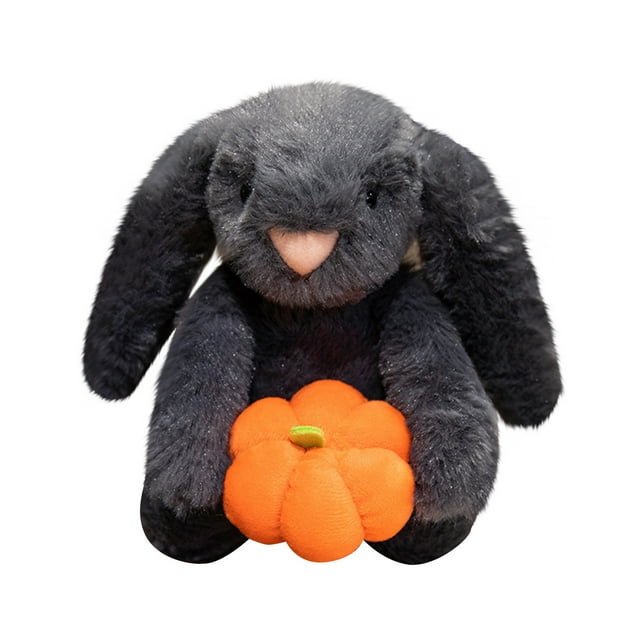 Animales de peluche, decoraciones de Halloween, peluches, el mejor regalo, peluche, conejo de orejas caídas para sentarse, conejo de Pascua, conejito de peluche, juguetes de peluche