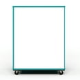 thumbnail image 2 of Tot Mate Mobile 3 Tier Book Shelf Markerboard Back, Kids Classroom Storage, Teal, 36"W x 23"D x 48"H, 2 of 5