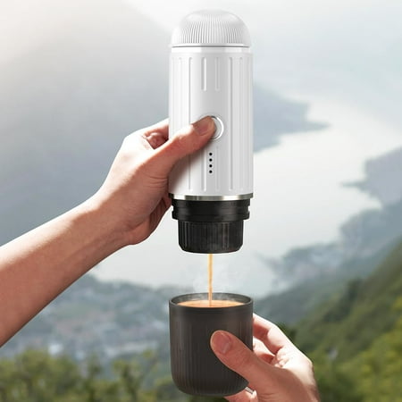 Portable Electric Espresso Machine, White