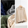 thumbnail image 5 of UZMOG Cardigan Sweaters for Women, Lightweight Trendy Long Sleeve Lapel Collar Button Down Sweater Cardigans, 5 of 7