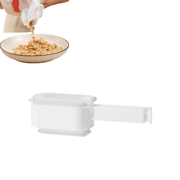 Clearance Deals Food Storage Sealing Clips With Pour Spouts Food Bag Clips With Pour Spouts Storage Gadget Snack Clips Pour Food Clips For Bags Flour And Baby Food Storage Organizer For Snacks