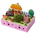 TISUDYE Clearance DIY Cottage Wooden Painting Assemble Making Kit Real