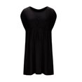 thumbnail image 6 of Fesfesfes Maternity Party Dress Sequin Embellished Loose V-Neck Long Sleeve Glittery Casual Fashion Dress for Pregnant Women Evening Wear(Black,M), 6 of 9