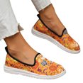 thumbnail image 3 of Dsscvnef Chaussures Décontractées Confortables à Semelle Plate en Tissu Imprimé pour Femmes, 3 of 6