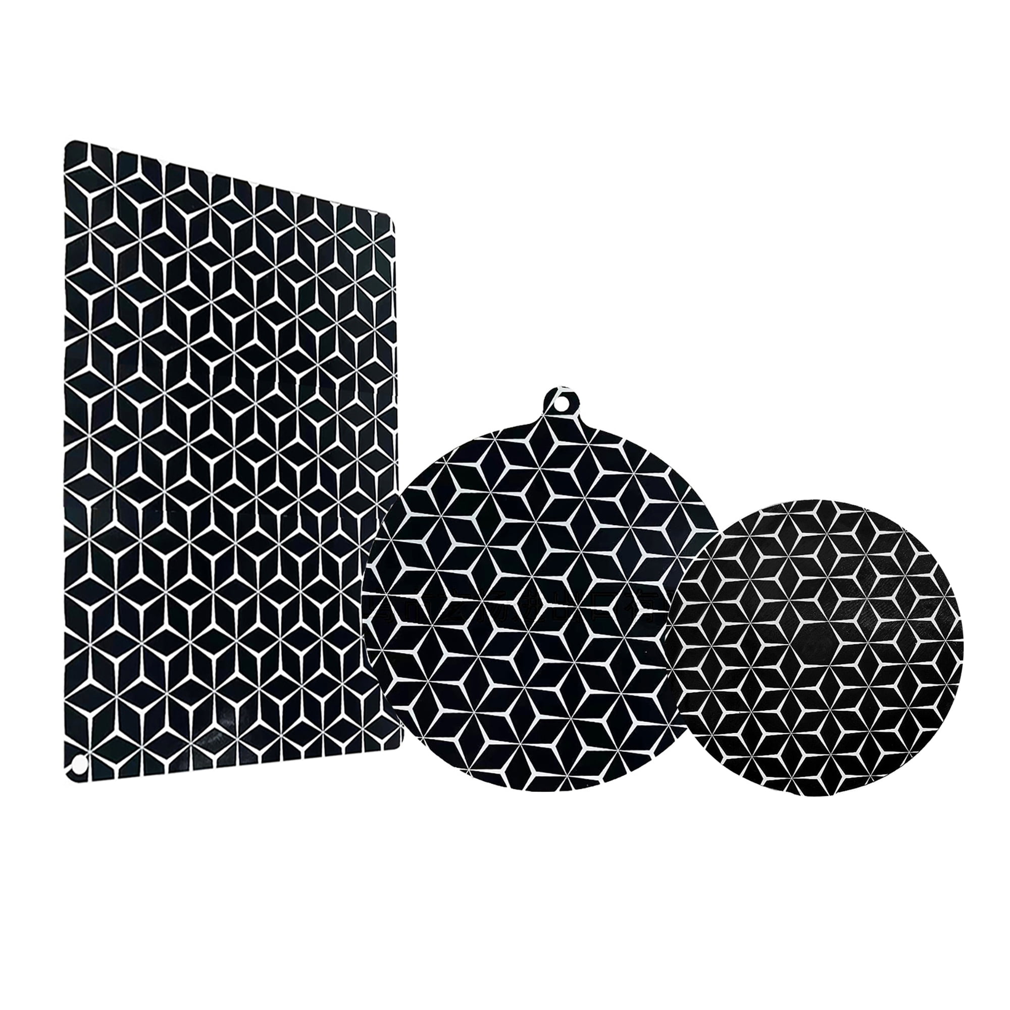 ETERSTARLY 3 Pack Induction Cooktop Mat Silicone Induction Hob