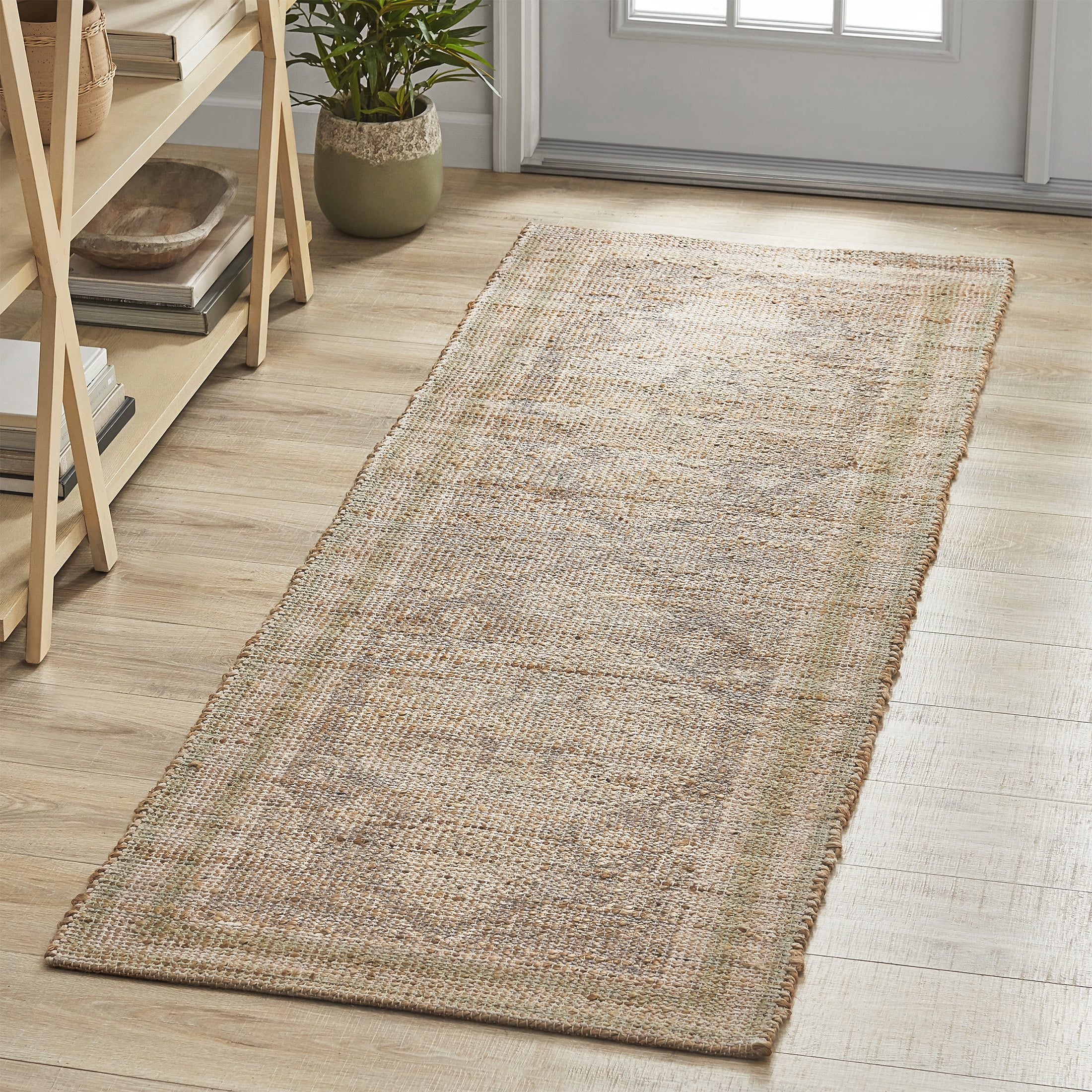 Better Homes & Gardens Sage Multi Jute 30" x 84" Persian Runner Rug