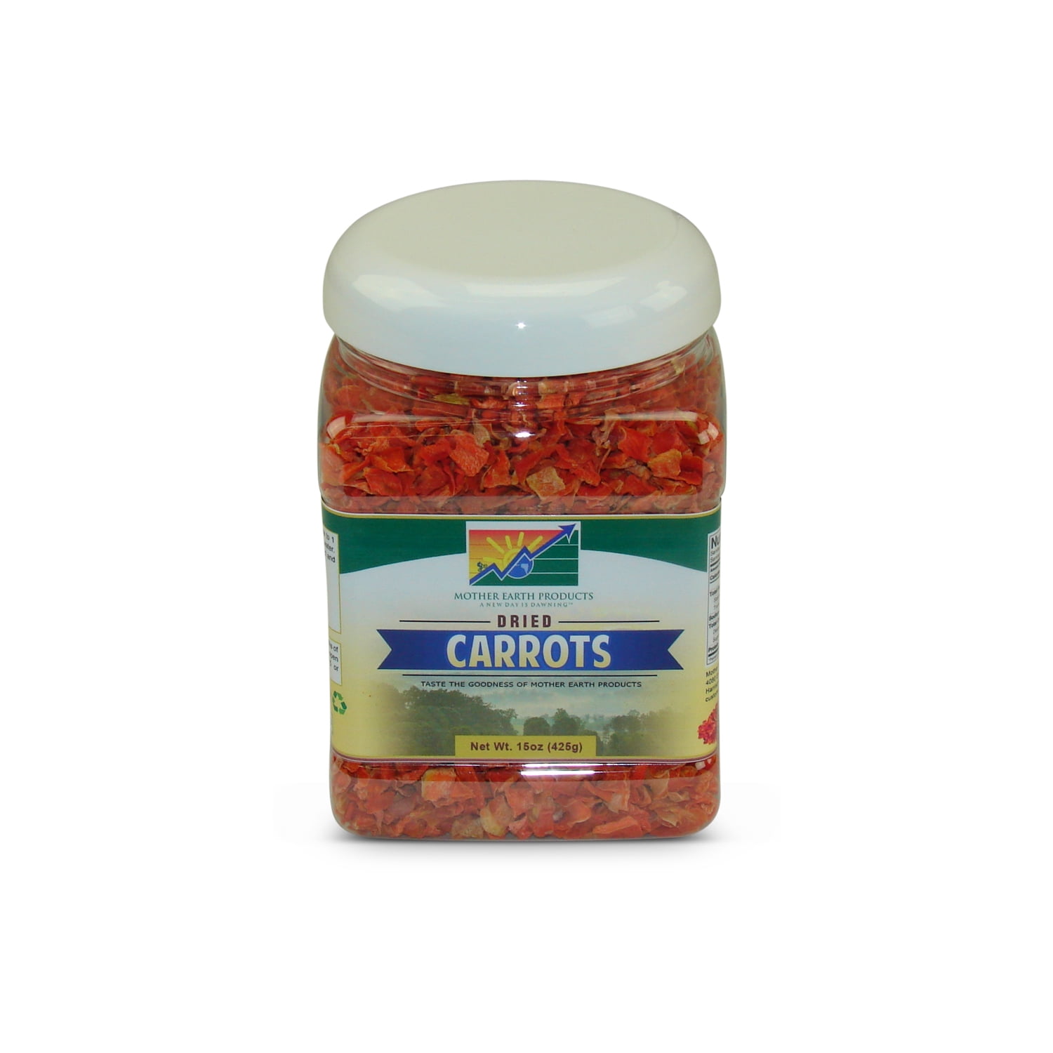 Mother Earth Products Dehydrated Carrots, Jar