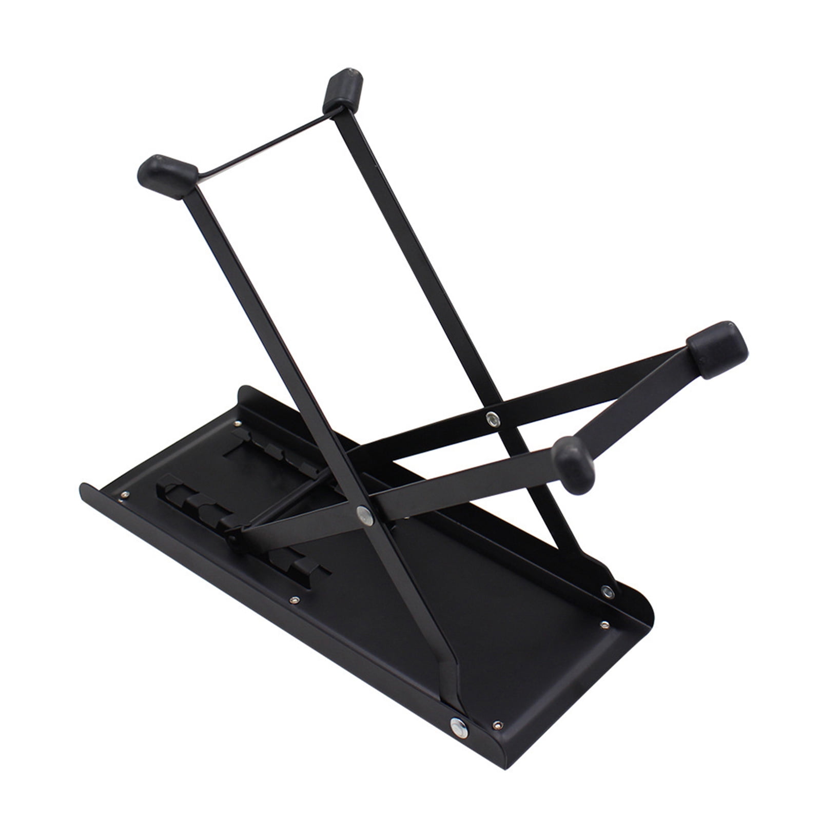 UNTERING Classical Guitar Foot Stool Metal Guitar Footstool Foot Rest 4 Gear Height Adjustable Foot Pedal for Guitar Bass Playing