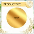 thumbnail image 2 of 50 Pieces Round Table Mats,Disposable Mirrored Paper Placemats,Gold Table Mats for Home Banquet Dining Table Decoration New Years Wedding Party Birthday Holiday, 2 of 7