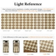 thumbnail image 6 of BERTHMEER 8'x10' Large Area Rugs for Living Room Modern Rhombus Checkered Rugs Bedroom Office Dining Room Farmhouse Geometric Contemporary Washable Non Slip Rugs Carpets, Brown, 6 of 6