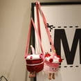 thumbnail image 4 of Creative Pink Cherry Cake Backpack Cream Fruit Cake Plush Bag Toy Simulation Kids Baby Birthday Cake Doll Gifts Home Decoration, 4 of 19