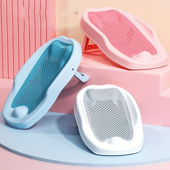 Bañera portátil con soporte para ducha de bebé, soporte para baño para bebé, soporte para ducha para bebé sentado, soporte para baño para bebé, funcionamiento suave