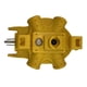 thumbnail image 1 of Adaptador Projex con conexión a tierra, 5 salidas, 1 paquete, 15 A, 125 V, para exteriores, amarillo, 1 of 2