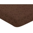 thumbnail image 4 of Sweet Jojo Designs Wild West Cowboy Brown Red Blue 4 Piece Crib Bedding Set, 4 of 6