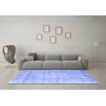 thumbnail image 3 of Ahgly Company Machine Washable Indoor Rectangle Persian Blue Traditional Area Rugs, 8' x 10', 3 of 4