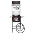 TopStar Black Commercial Quality Popcorn Machine with Cart, 12oz by