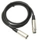 thumbnail image 2 of Adaptador XLR de 3 pines macho a XLR hembra, conectores metálicos, cable de micrófono de 1 m, 2 of 7