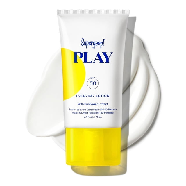 Protector Solar Supergoop SPF 50 con Extracto de Girasol para Rostro y Cuerpo