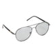 thumbnail image 2 of Gafas Anti-UV Jadeshay para hombres, lentes que cambian de color, Marco negro plateado, 2 of 14