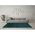 thumbnail image 3 of Ahgly Company Indoor Rectangle Abstract Light Blue Contemporary Area Rugs, 6' x 9', 3 of 4