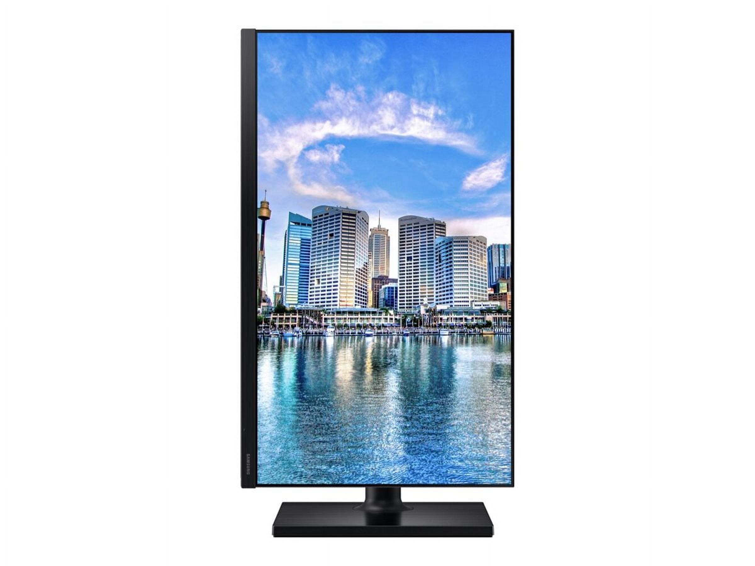 Samsung F24T452FQN FT45 Series 24-Inch FHD 1080p Computer Monitor, 75Hz, IPS Panel, HDMI, USB Hub