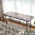 thumbnail image 2 of Restore Boulder Black Solid Wood Console Tabletop, 2 of 9