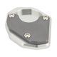 thumbnail image 1 of Placa de extensión de soporte lateral, placa de extensión de soporte lateral de motocicleta BOROCO aleación de aluminio gris reemplazo a prueba de óxido para 660 2021+, 1 of 5