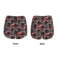 thumbnail image 5 of Picia Red And Blue Cars Pattern Women's 2 in 1 Athletic Running Shorts High Waisted Workout Casual Gym Sweat Shorts with Comfy Liner Zipper Pockets-, 5 of 9