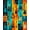 Multicolor, Pattern 2, variant on ODIKA Music Cd Musical Note Guitar Motif Piano Keys Border Disc Shape for King Size Bedroom, Master Suite, Under Bed, Foldable Easy Care