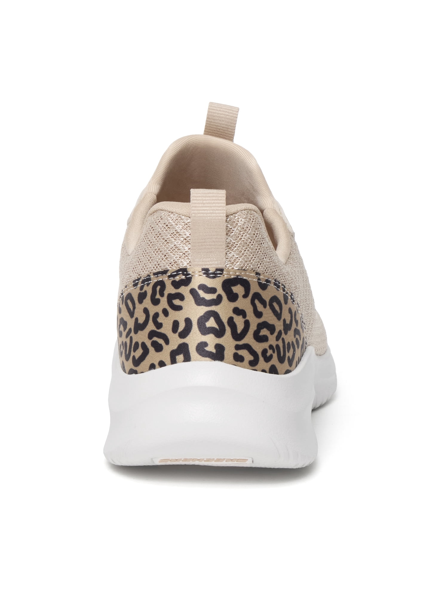 Skechers Women's Zinergy Leopard Print Slip-On Athletic Shoe