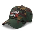 thumbnail image 3 of Trump Vance 2024 Hat, Trump Vance 2024 Hat, Dad Hat, Republican Ticket 2024, Republican 2024, 2024 Presidential Election (Green Camo), 3 of 6