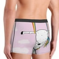 thumbnail image 5 of Kll Aerial Yoga For Unicorn Men'S Cotton Boxer Briefs Underwear-X-Large, 5 of 9