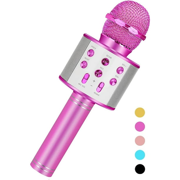 Toys For 3 16 Years Old Girls Gifts Karaoke Microphone For Kids Age 4 12 Best Fun Birthday Gifts For 5 6 7 8 9 10 11 Years Teens Girl Boys Bodega Aurrera en linea