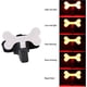 thumbnail image 3 of Luces traseras con forma de hueso para bicicleta Luces traseras LED Luces de señal de giro Recargables por USB 5 modos Luces de advertencia de ciclismo a prueba de agua para bicicleta de montaña y bi, 3 of 5