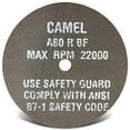 thumbnail image 2 of CGW Abrasives 35506 Metal Cut-Off Wheel, 60 Grit, 4" x 1/4", Type 1, Aluminum Oxide, Lot of 50, 2 of 4